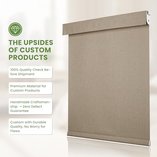 No Drill No Tools Blackout Cordless Roller Shades - view 5