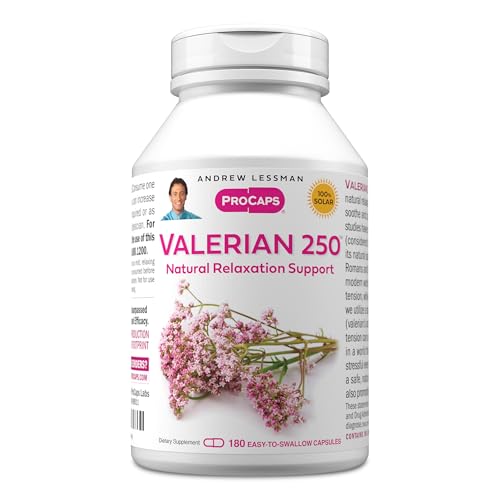 ProCaps Valerian 250 mg, 180 Capsules