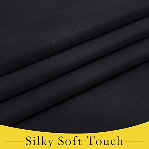 Black Privacy Lockdown Shade for Classroom Door Window Cover - view 5