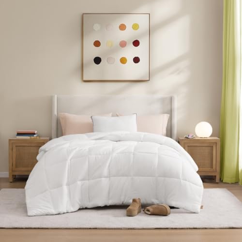 Devon Queen Comforter, Quilted Duvet Insert Alternative, White - view 2