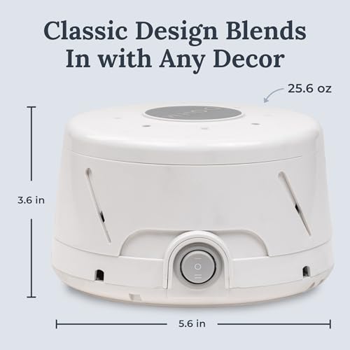 Dohm Classic (White) The Original White Noise Sound Machine, Soothing Natural Sounds from a Real Fan, Sleep Therapy for Adults & Baby, Noise Cancelling for Office Privacy & Meditation - view 5