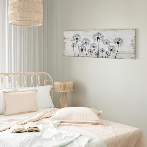 Acoustic Panels Canvas Wall Art Print, Office Dandelion 47x16 in - view 5