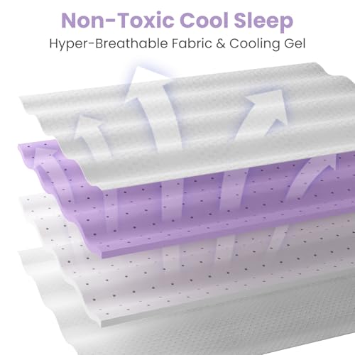 Firm King Size Mattress Topper, 3 Inch Gel Memory Foam, Dual Firmness High Density Cooling Foam Bed Pad with Removable Bamboo Cover for Back or Hip Pain, Pressure Relieve, 365-Night Trial, CertiPUR-US - view 6