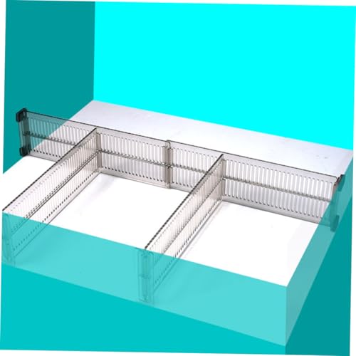 Adjustable Retractable Drawer Divider 2 Sets Plastic Organizer - view 6
