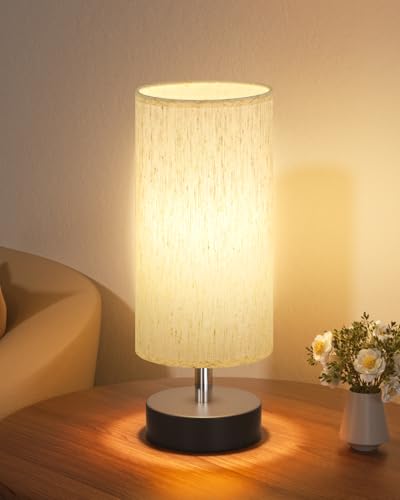 Small Table Lamp for Bedroom - Bedside Lamps for Night Stands
