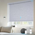 Kerwxerd Motorized Blinds with Remote, Automatic Blinds for Indoor Windows
