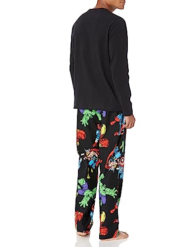 Disney | Marvel | Star Wars Men's Soft & Comfortable Flannel Pajama Sleep Sets - view 2