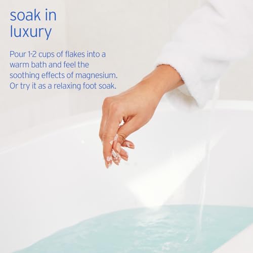 Magnesium Bath Flakes, Unscented, 44 oz - view 5