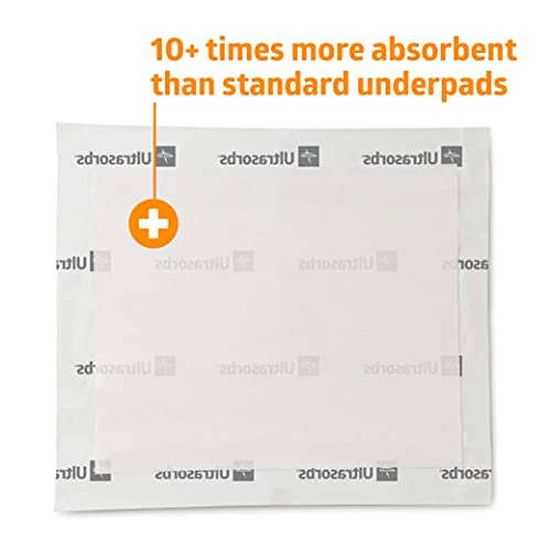 Ultrasorbs Drypads, 30" x 36", 25 Count, Super Absorbent Disposable Bed Pads, Large Incontinence Bed Pads, Chucks Protective Underpads, 10 Times More Absorbent, For Adults, Elderly - view 4