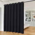 100% Blackout Curtains for Patio Sliding Door Black 100x84 1 Panel