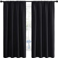 Black Out Curtain Blinds for Bedroom 2 Panels 42" Wide by 63" Long
