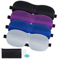 4-Pack Eye Masks for Sleep with Adjustable Strap Comfortable Sleep Masks for Women and Man Night Sleep, Travel, Nap Gery
