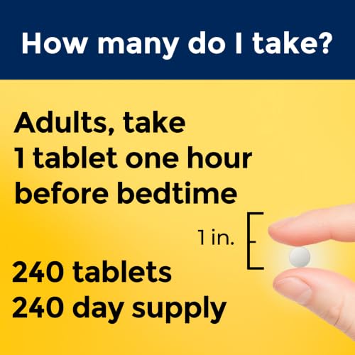 Melatonin 3mg Sleep Aids for Adults, 240 Tablets - view 5