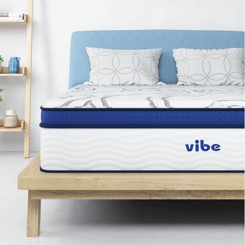 Quilted Hybrid Mattress, 12-Inch Innerspring and Pillow Top Gel Memory Foam Mattress, Fiberglass Free, CertiPUR-US Certified Bed in a Box, Full, White