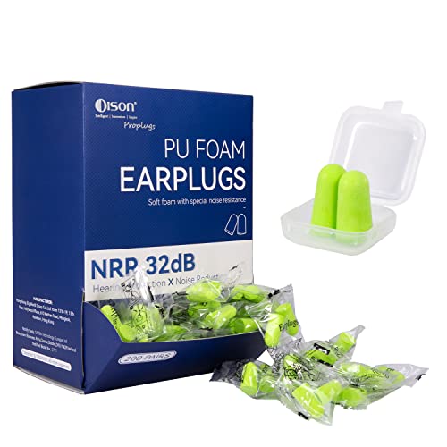 200Pairs Foam Ear Plugs for Sleeping,32dB,Orange - view 8