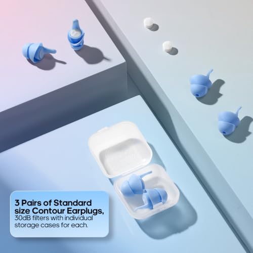 Ear Plugs for Sleeping - Soft Silicone, 3 Sets, Standard - view 4