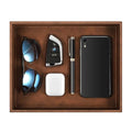Valet Tray Desk Organizer PU Leather Catchall