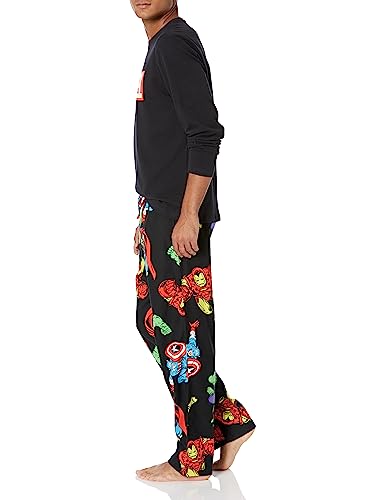 Disney | Marvel | Star Wars Men's Soft & Comfortable Flannel Pajama Sleep Sets - view 4