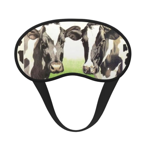 Sleep Mask Blackout, Soft Satin Fabric & Adjustable Strap