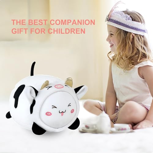 Kids Travel Pillow, 2-in-1 Deformable U-Shaped, QQ Milk Cow - view 2