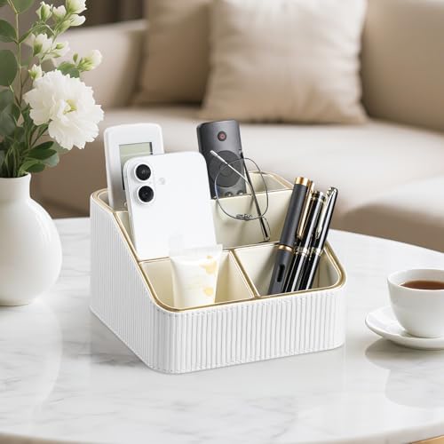 Small Remote Control Holder Bedside Nightstand Organizer Desk Caddy - view 2