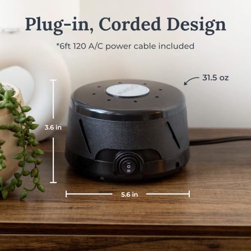 Dohm Classic (Black) The Original White Noise Machine, Soothing Natural Sound from a Real Fan, Noise Cancelling for Office Privacy, Travel & Meditation, Sleep Therapy for Adults & Baby - view 5