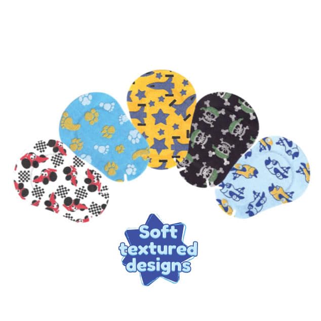 Adhesive Eye Patches, Airplanes Pack, 50/bx, Reg Size 4+ yr - view 2