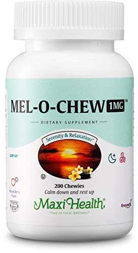 Melatonin 1mg Chewable Tablets (200 Count)