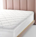 Fitted Mattress Pad - Queen Size (60" x80") Mattress Pad - Soft and Comfortable Fitted Mattress Protector - Mattress Cover Stretches 15 to 18 Inches Deep - Easy to Wash