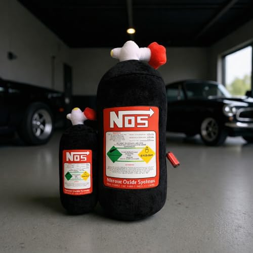 Car Neck Pillow NOS Pillow Bottle Car Headrest Pillow Soft Plush Neck Support Cushion for Driving, Office,Home,Party Decorations(Black 11 inch 2 Pack) - view 5