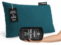 Camping Pillow – Memory Foam Travel Pillow for Airplane Sleeping, Hiking, Backpacking & Outdoor Use - Small & Portable for Adults, Car, Camp & Tent