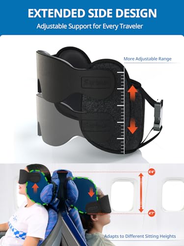 Travel Pillow for Different Heights, Stable Head & Chin Support, 1P - view 4