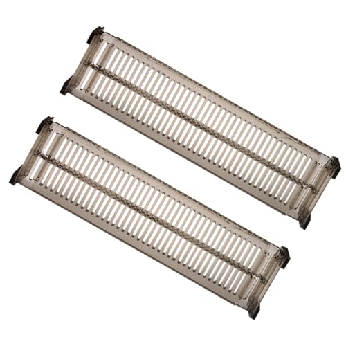 Retractable Drawer Divider 2 Sets Plastic Expandable Space Saving