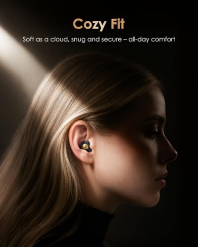 Quiet 2 Ear Plugs, Keychain case, Ultra Comfy, Reusable, 45dB Noise Reduction. Ideal for Sleep, Focus, Travel, Noise Sensitivity. Flexible Hearing Protection + Customizable fit, Black - view 4