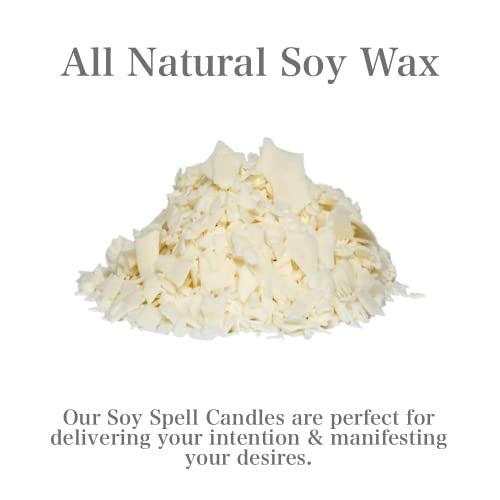 Dream Herbal Spell Candle | Handmade with Herbs & Essential Oils, Natural Soy Wax | Aromatherapy, Manifestation, Prophetic Dreams, Visions, Intuition & Insight | Wiccan, Pagan & Magick - view 4