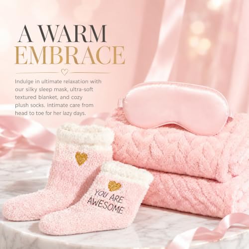 10-Piece Spa Gift Basket for Women, Self Care Set, Get Well Gift - view 4
