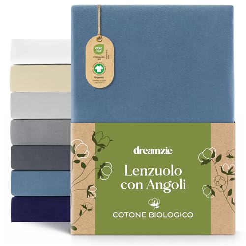 Fitted Sheet 140/160 x 200 cm - 100% Organic Cotton