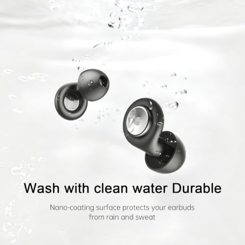 45dB Ear Plugs for Sleeping Noise Cancelling, Soft Reusable Silicone Earplugs for Sleep with 8 Eartips Case, Ear Plugs for Noise Reduction Snoring Side Sleepers Study Travel Concerts (Jet Gray) - view 6
