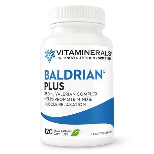 33+ Baldrian Plus Natural Relaxing Support Standardized Valerian Extract (120)