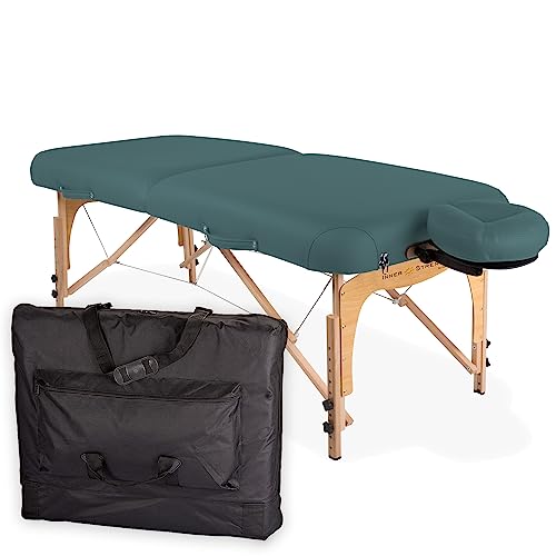 Portable Massage Table Package E2 - Full Reiki Massage Table Incl. Deluxe Adjustable Face Cradle, Pillow & Carry Case (30"x73") - view 4