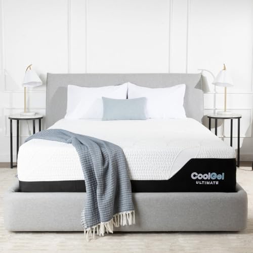 Chill Memory Foam 14-Inch Mattress with 2 Pillows, CertiPUR-US Certified, Mattress in a Box, Queen, White - view 4