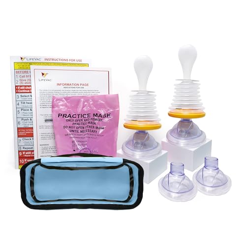 Home & Blue Travel Kit Combo - Portable Suction Rescue Device, First Aid Kit for Kids and Adults, Portable Airway Suction Device for Children and Adults