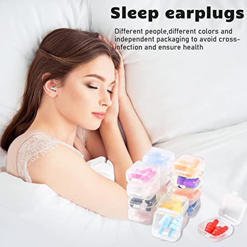 150 Pairs Ear Plugs Bulk Individually Wrapped Earplug, Multicolor - view 5
