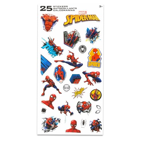 Marvel Spiderman Slumber Bag Set for Boys - Bundle of 54x56 Inches Sleeping Bag, Stickers, More | Spiderman Silk Touch Slumber Bag - view 6