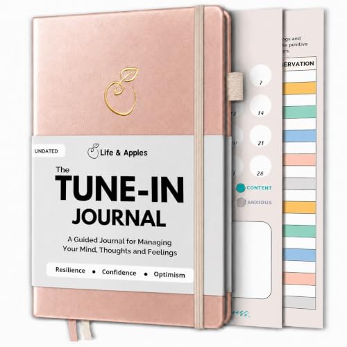 Daily Journal for Women, Guided with Prompts, Rose Gold