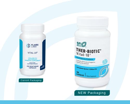 Klaire Labs Ther-Biotic Vital 10, 100 Capsules - view 2