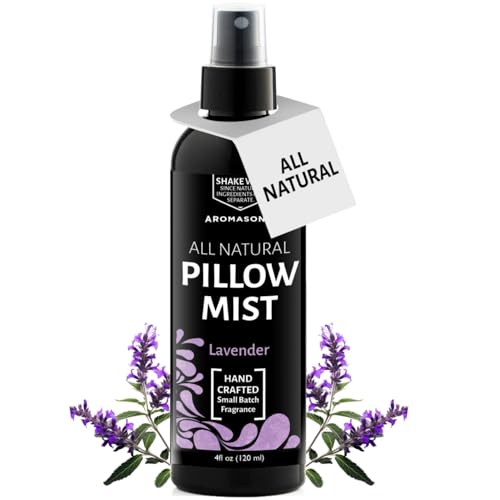 Lavender Pillow Spray for Sleeping - All Natural Calming Linen & Bedtime Sleep Mist for Deep Sleep - Pillow Spray Aromatherapy with Botanical Essential Oils for Relaxing Stress