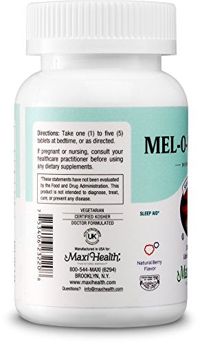 Melatonin 1mg Chewable Tablets (200 Count) - view 2
