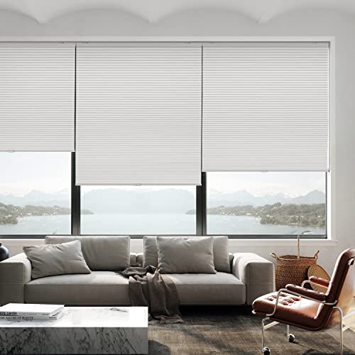 Cordless Cellular Shades, 33'' W x 36'' H, White - view 4