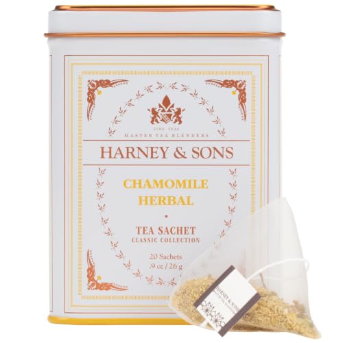 Chamomile Herbal Tea, 20 Sachets, Caffeine Free Tin - view 2